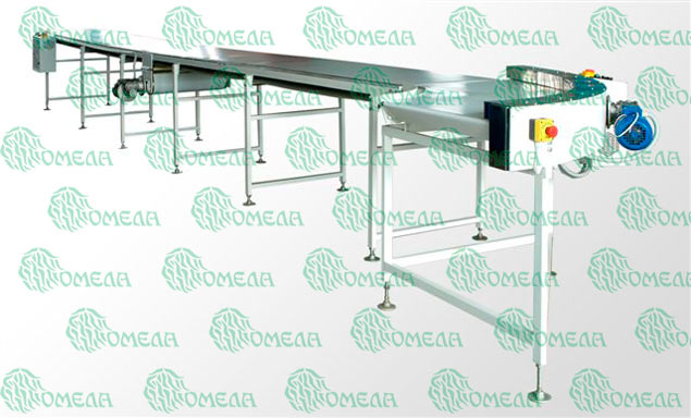 Belt conveyors for the food industry