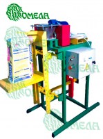 Дозатор шнековый (полуавтомат) для упаковки пылящих и трудносыпучих продуктов (цемента, муки и т.п.) в клапанные мешки
