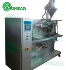 Equipment for filling and packaging (automatic machine) of slow-flowing and dusty products in a "sachet"